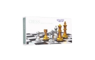 WOOPIE Portable Magnetic Chess Set Gold Silver					