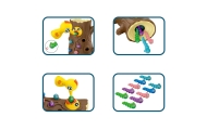 WOOPIE Magnetic Arcade Game Catch the Bug 2 Woodpeckers + 10 Bugs					
