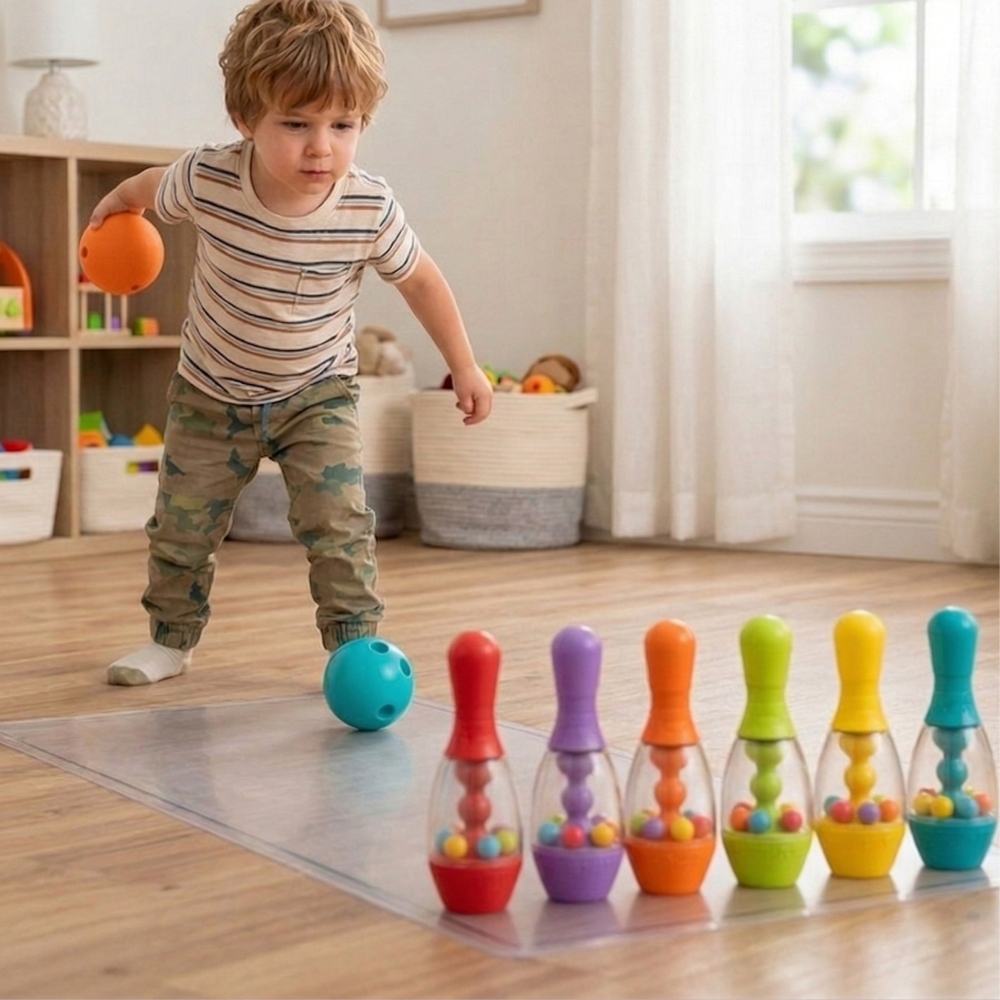 WOOPIE Colorful Bowling For Children 8 pcs.					