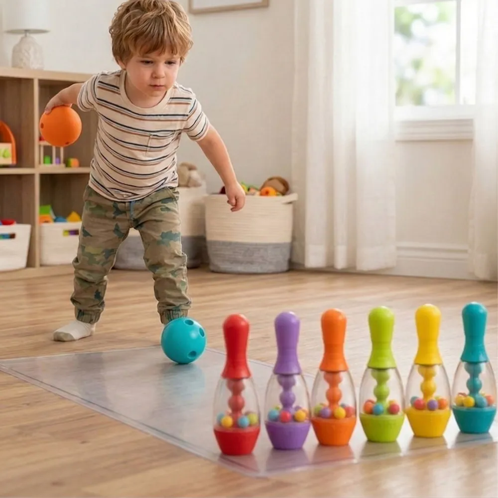 WOOPIE Colorful Bowling For Children 8 pcs. 