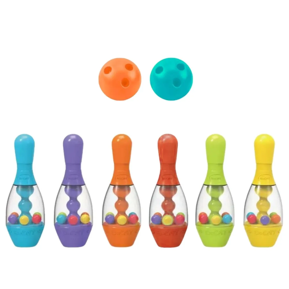 WOOPIE Colorful Bowling For Children 8 pcs. 