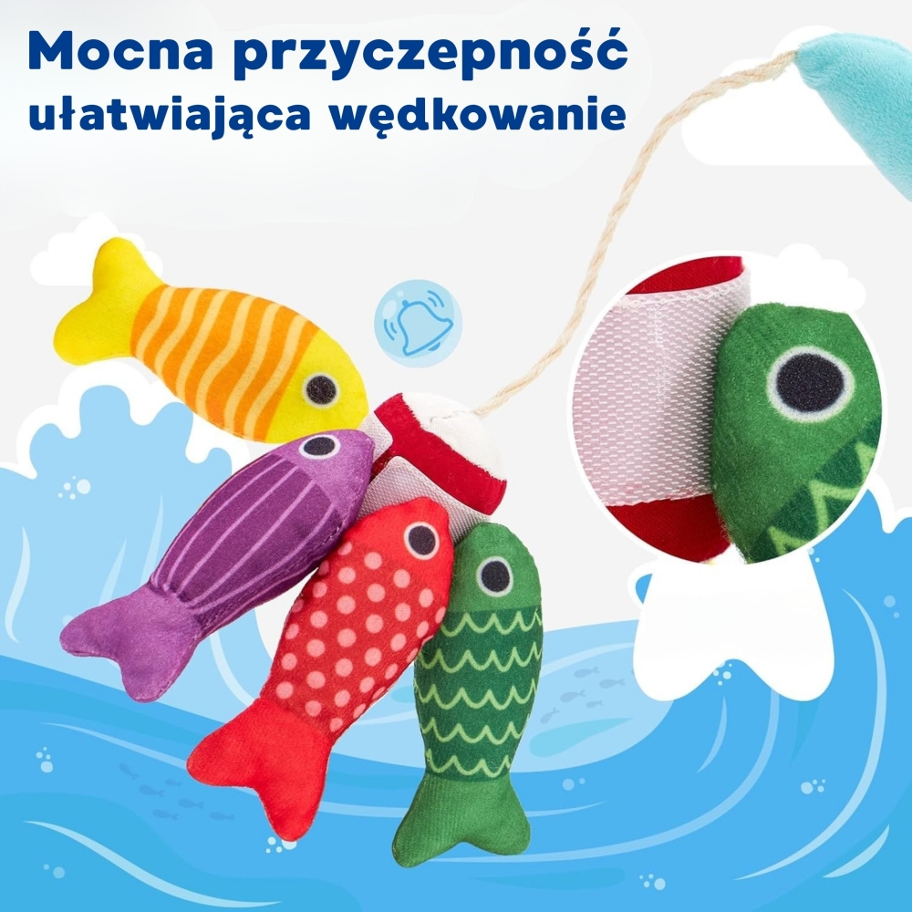 Mažojo žvejo rinkinys WOOPIE – skaičiavimo mokymasis, 22 dalys-LEKER-e-vaikas