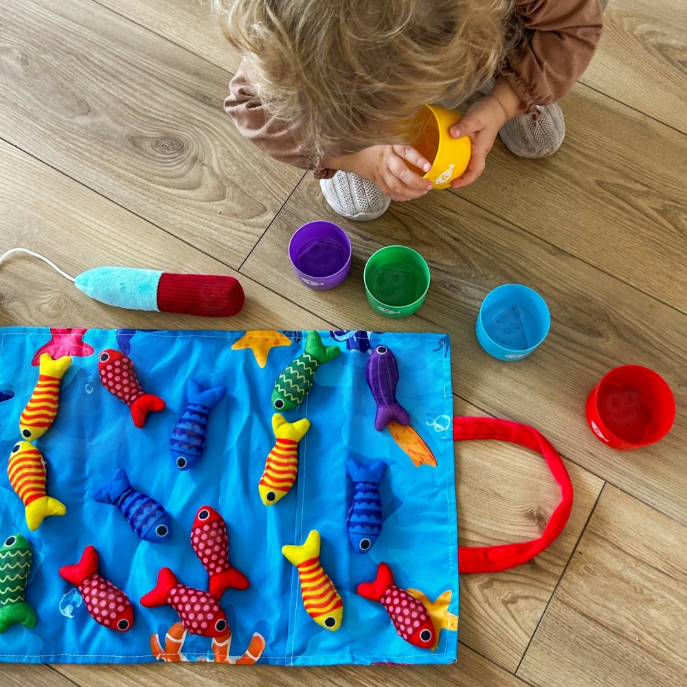 WOOPIE Little Fisherman's Set Learning Counting 22 Pieces 