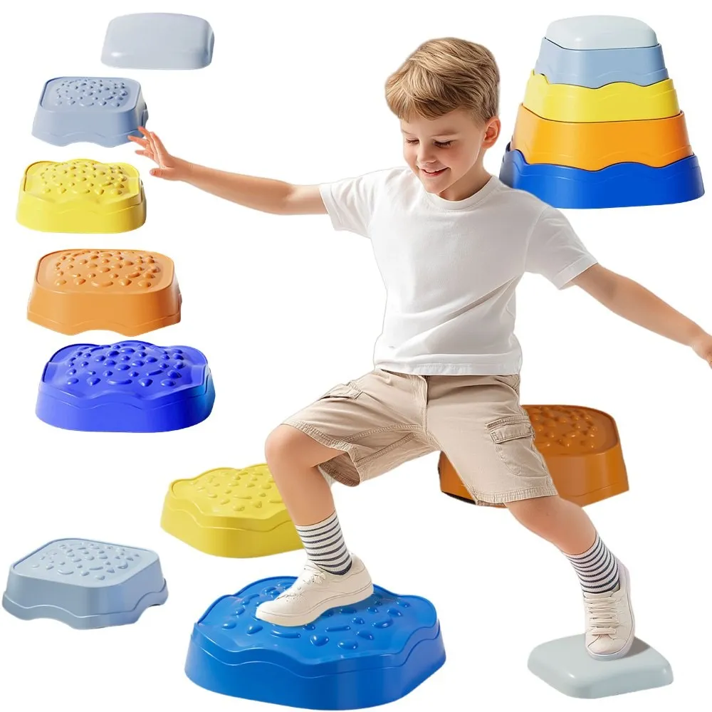 WOOPIE SENSORY BALANCE STONES FOR CHILDREN OBSTACLE COURSE BALANCE 