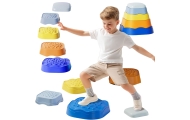 WOOPIE SENSORY BALANCE STONES FOR CHILDREN OBSTACLE COURSE BALANCE					
