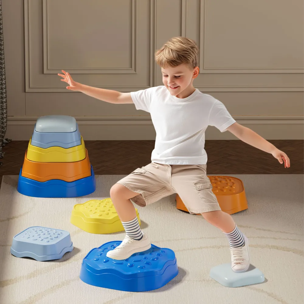 WOOPIE SENSORY BALANCE STONES FOR CHILDREN OBSTACLE COURSE BALANCE 