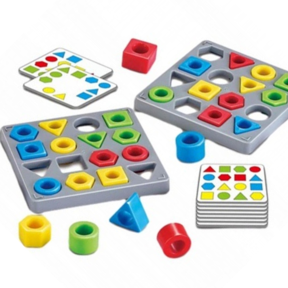 WOOPIE Match Shapes Puzzle Game 