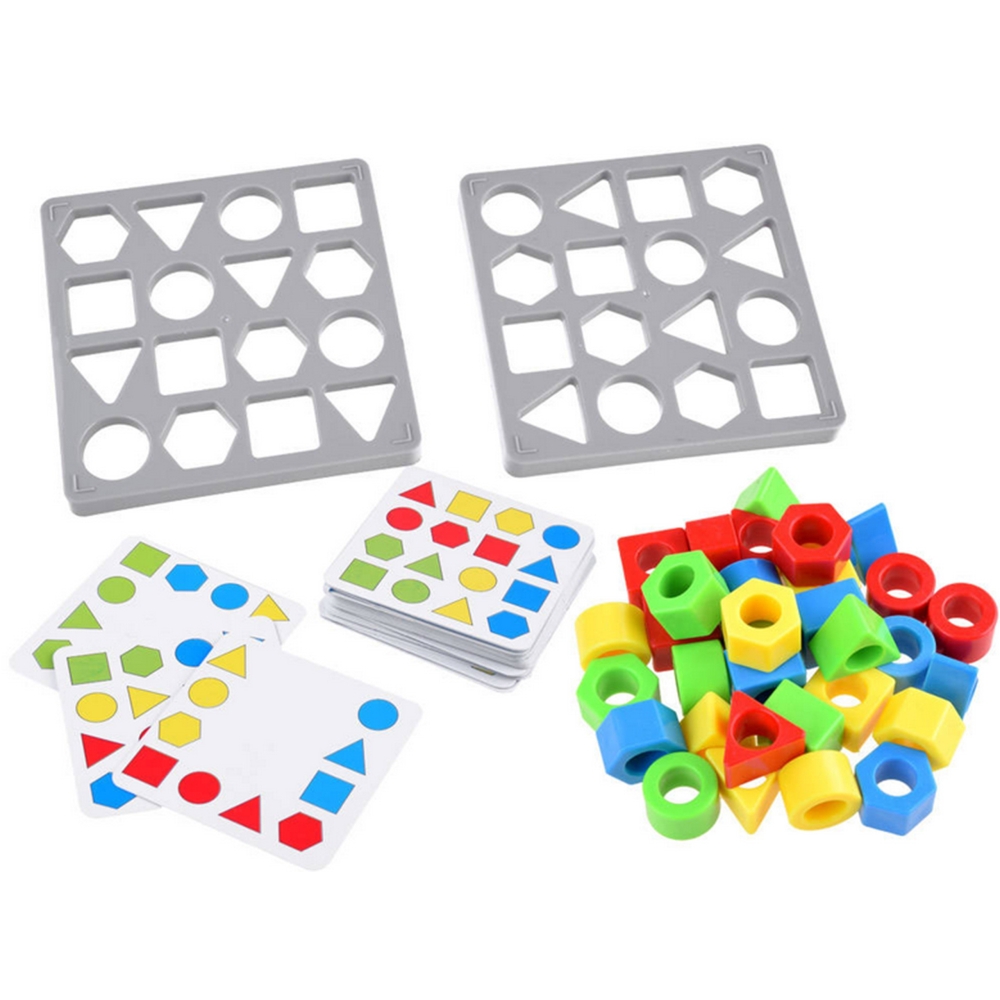 WOOPIE Match Shapes Puzzle Game 