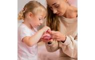 Magnetinis konstruktorius WOOPIE Princesės pilis, 50 vnt-Žaislai, Konstruktoriai, Magnetiniai konstruktoriai-e-vaikas