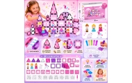 WOOPIE Magnetic Blocks Princess Castle Set 50 pcs.					