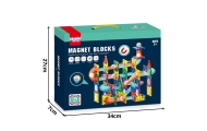 Magnetinis konstruktorius WOOPIE 3D Kamuoliukų takelis, 105 vnt-Žaislai, Konstruktoriai, Magnetiniai konstruktoriai-e-vaikas