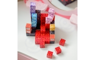 Magnetinis konstruktorius WOOPIE kubeliai Cubes Pixels, 74 vnt-Žaislai, Konstruktoriai, Magnetiniai konstruktoriai-e-vaikas