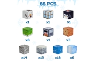 WOOPIE Magnetic Construction Blocks Winter World of Blocks					