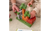 Magnetinis konstruktorius WOOPIE kubeliai World of Blocks, 108 vnt-Žaislai, Konstruktoriai, Magnetiniai konstruktoriai-e-vaikas