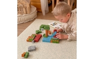 Magnetinis konstruktorius WOOPIE kubeliai World of Blocks, 108 vnt-Žaislai, Konstruktoriai, Magnetiniai konstruktoriai-e-vaikas