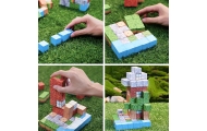 Magnetinis konstruktorius WOOPIE kubeliai World of Blocks, 108 vnt-Žaislai, Konstruktoriai, Magnetiniai konstruktoriai-e-vaikas
