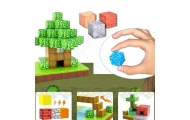 Magnetinis konstruktorius WOOPIE kubeliai World of Blocks, 108 vnt-Žaislai, Konstruktoriai, Magnetiniai konstruktoriai-e-vaikas