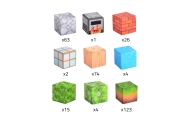 Magnetinis konstruktorius WOOPIE kubeliai World of Blocks, 108 vnt-Žaislai, Konstruktoriai, Magnetiniai konstruktoriai-e-vaikas