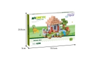 Magnetinis konstruktorius WOOPIE kubeliai World of Blocks, 108 vnt-Žaislai, Konstruktoriai, Magnetiniai konstruktoriai-e-vaikas
