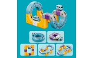 WOOPIE Magnetic Train Track Construction Set with Attraction Effect 54 pcs.					