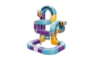 WOOPIE Magnetic Train Track Construction Set with Attraction Effect 54 pcs.					