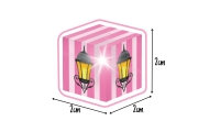 Magnetinis konstruktorius WOOPIE kubeliai Scene, 59 vnt-Žaislai, Konstruktoriai, Magnetiniai konstruktoriai-e-vaikas