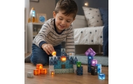 Magnetinis konstruktorius WOOPIE kubeliai Pixel Castle, 64 vnt-Žaislai, Konstruktoriai, Magnetiniai konstruktoriai-e-vaikas