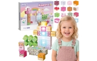 Woopie Magnetic Cubes 48 pcs Montessori Educational 3D Puzzle					