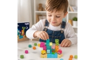 Woopie Magnetic Cubes 63 el Montessori Ocean Puzzle Game 3D					