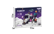 Magnetinis konstruktorius WOOPIE blokeliai Cosmos, 74 vnt-Žaislai, Konstruktoriai, Magnetiniai konstruktoriai-e-vaikas