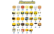WOOPIE Magnetic Blocks 165pcs Cubes Construction Crane Excavator Gift 3D					