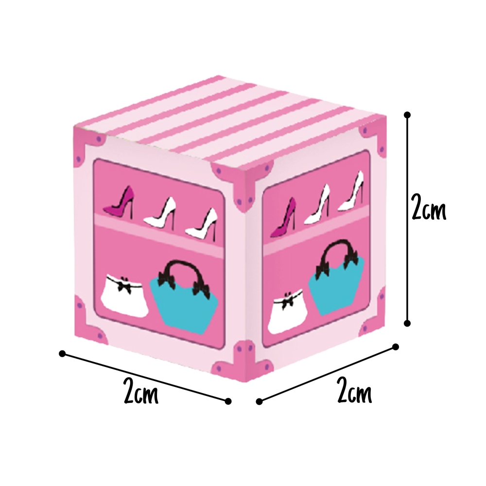 WOOPIE Magnetic Blocks Cubes Magnets 59pcs 3D					