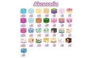 WOOPIE Magnetic Blocks Cubes Magnets 86pcs 3D Educational Puzzle Montessori Set for Children 3+					