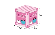 WOOPIE Magnetic Blocks Cubes Magnets 86pcs 3D Educational Puzzle Montessori Set for Children 3+					