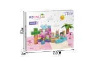 Magnetinis konstruktoriu WOOPIE kubeliai 3D Montessori (86 el.)-Žaislai, Konstruktoriai, Magnetiniai konstruktoriai-e-vaikas