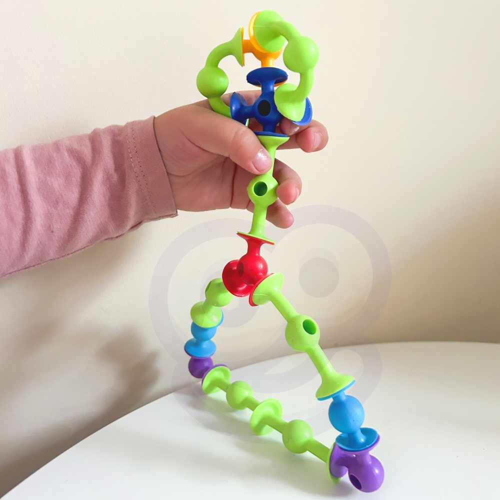 WOOPIE Suction Cup Building Blocks - Crazy Animals 