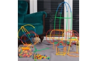 WOOPIE Building Blocks Colorful Straws 1000 pcs.					