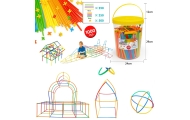 WOOPIE Building Blocks Colorful Straws 1000 pcs.					