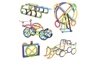 WOOPIE Mathematical Construction Blocks 3D Educational 155 pcs					