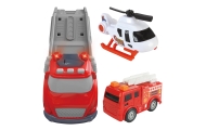 WOOPIE Red Fire Department City Truck Sound and Light Effects					