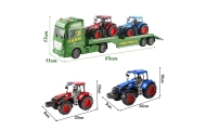 WOOPIE Car Tow Truck with Tractors Farm Lights Sounds					