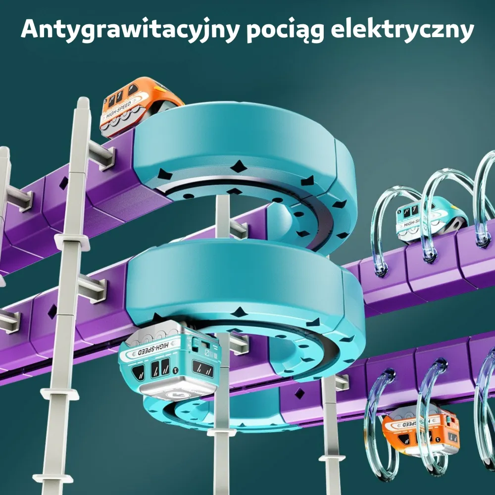 Magnetinis konstruktorius WOOPIE su traukos efektu, 39 el.-Žaislai, Konstruktoriai, Magnetiniai konstruktoriai-e-vaikas