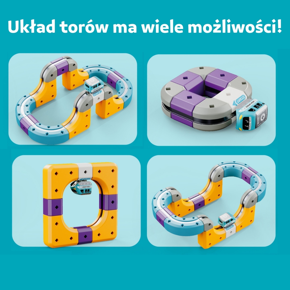 Magnetinis konstruktorius WOOPIE su traukos efektu, 39 el.-Žaislai, Konstruktoriai, Magnetiniai konstruktoriai-e-vaikas