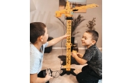 WOOPIE Remote Controlled Crane 103cm R/C Truck Excavator + 4 Accs.					