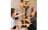 WOOPIE Remote Controlled Crane 103cm R/C Truck Excavator + 4 Accs.					
