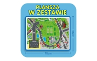 Automobilių garažas WOOPIE su spiraline trasa-LEKER-e-vaikas
