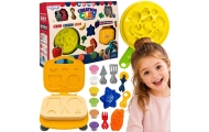 Plastilino rinkinys WOOPIE vaflių keptuvė, 39 el.