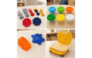 Plastilino rinkinys WOOPIE vaflių keptuvė, 39 el.