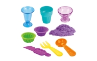 Kinetic Sand Set Ice Cream Parlor Accessories 10 pcs.					