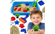 WOOPIE Kinetic Sand Magic for Water 18-piece Set with Case					